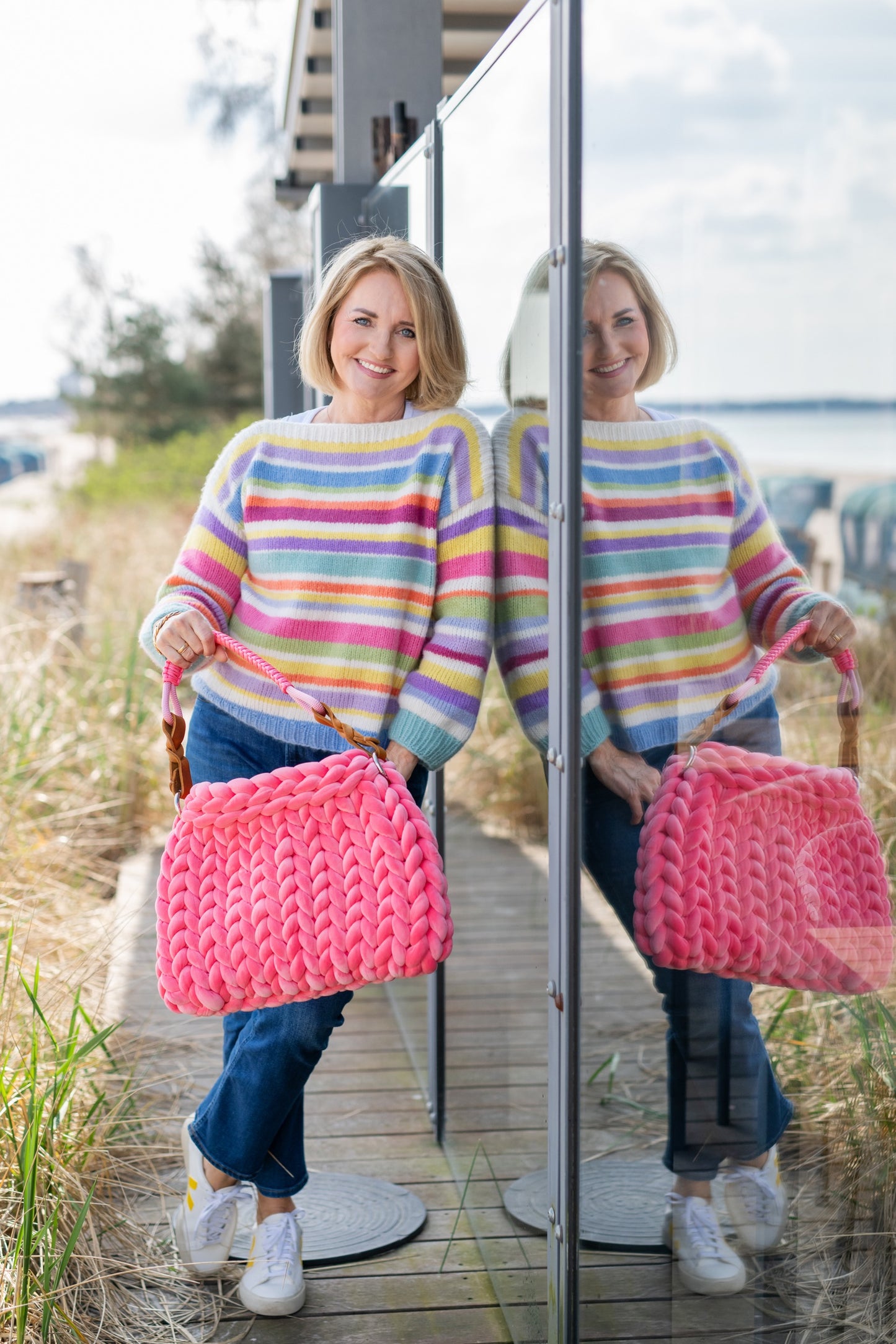 Grobstrickworkshop "Pillow Bag" 19. September 14-17 Uhr Showroom Verden