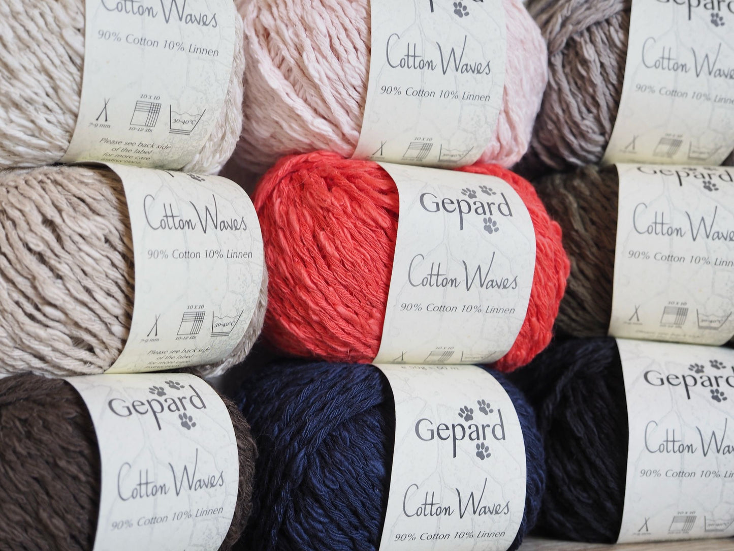 Cotton Waves by Gepard Garn