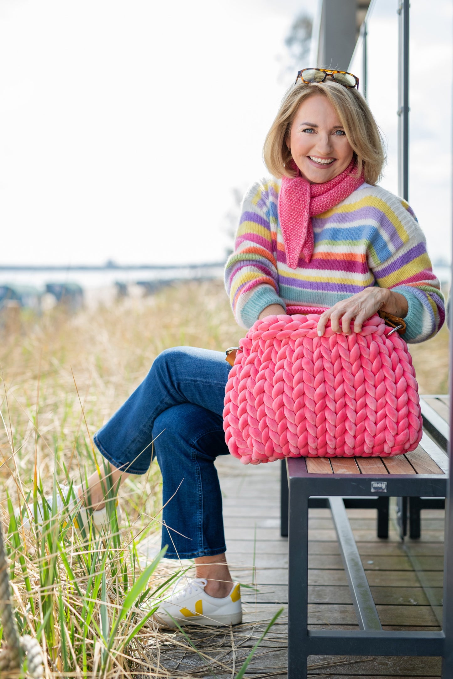 Grobstrickworkshop "Pillow Bag" 19. September 14-17 Uhr Showroom Verden