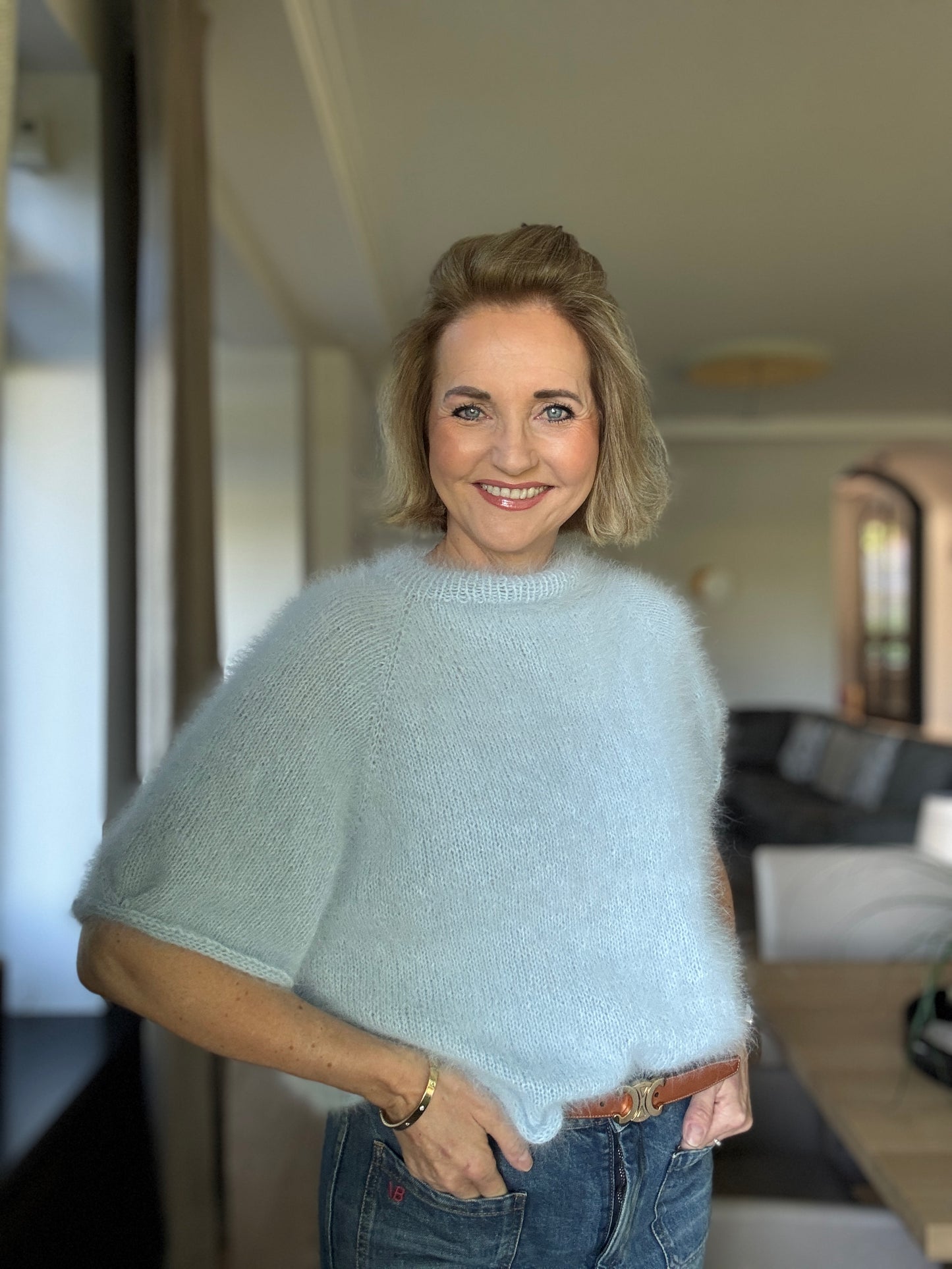 Kurzanleitung Nitis Angora Kurzarm-Pulli -gratis
