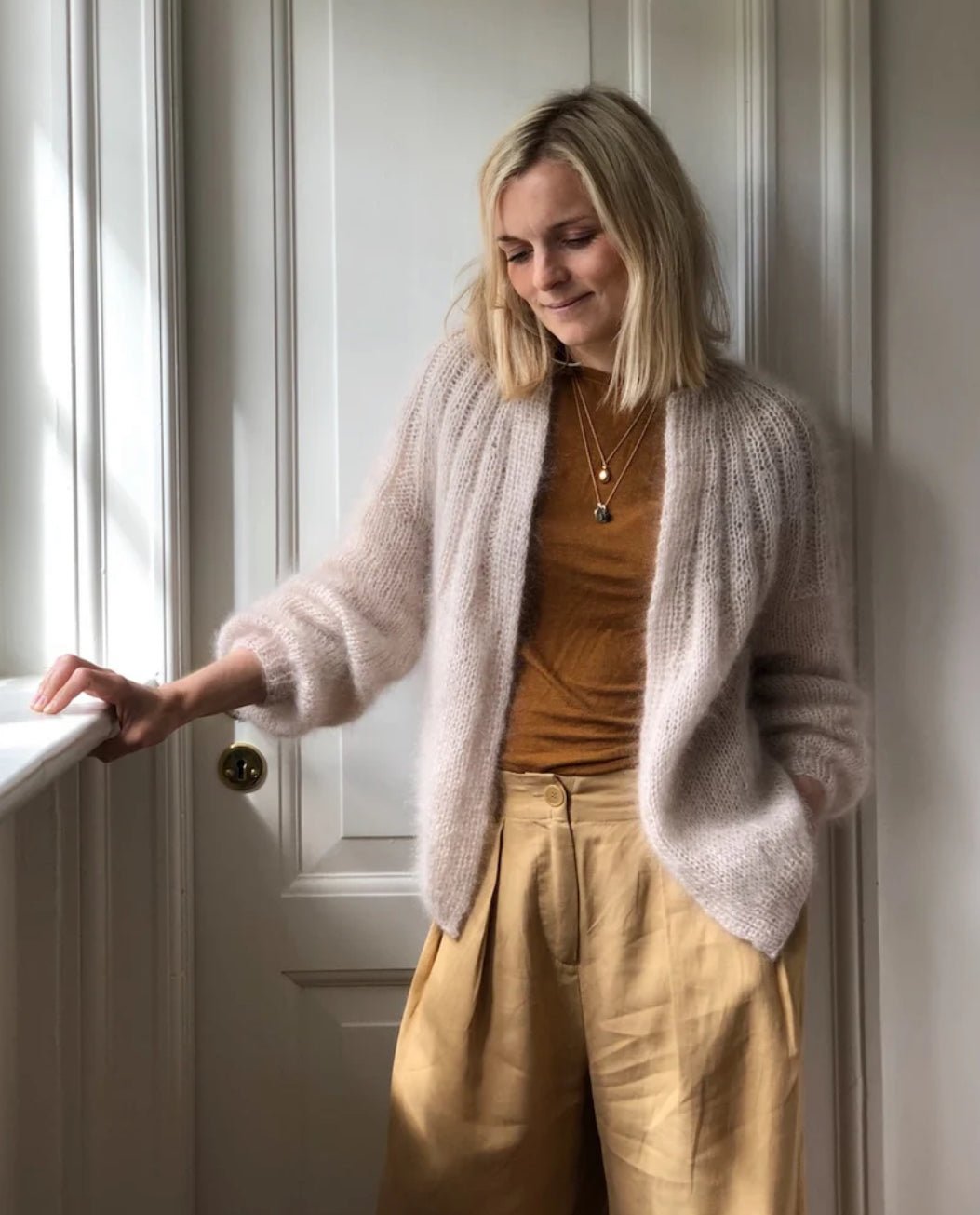 Sunday Cardigan - Mohair Edition - PetiteKnit Strickanleitung