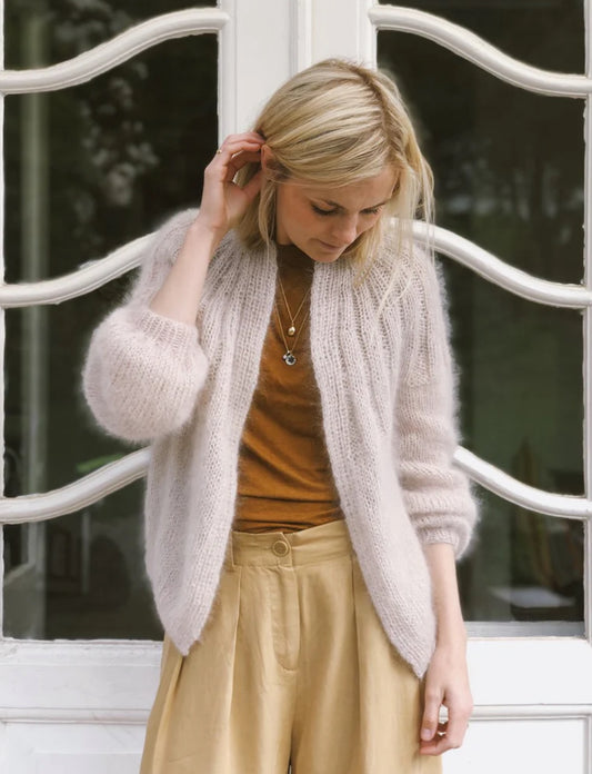 Sunday Cardigan - Mohair Edition - PetiteKnit Strickanleitung