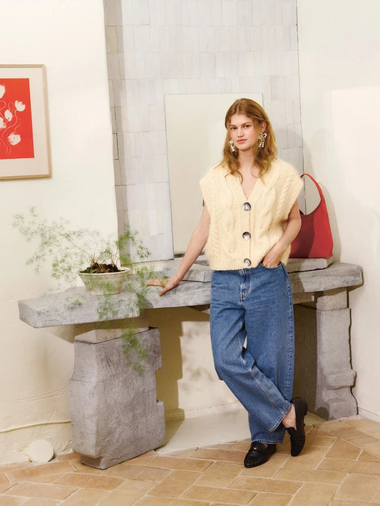 Harper Vest - knitting instructions Sandnes