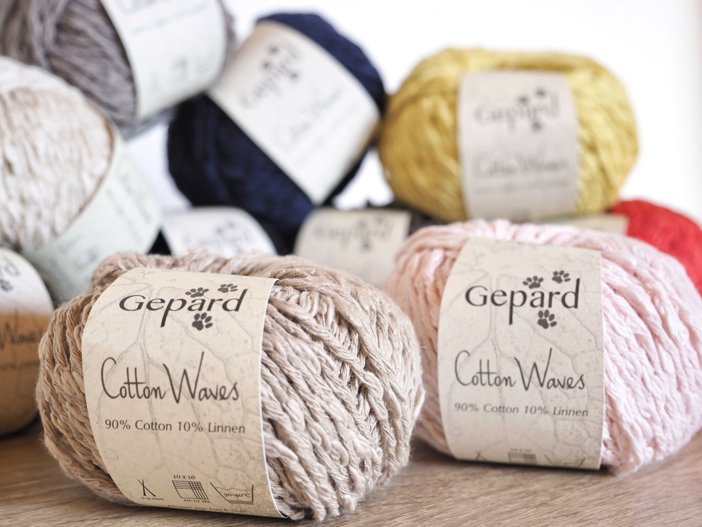 Cotton Waves by Gepard Garn