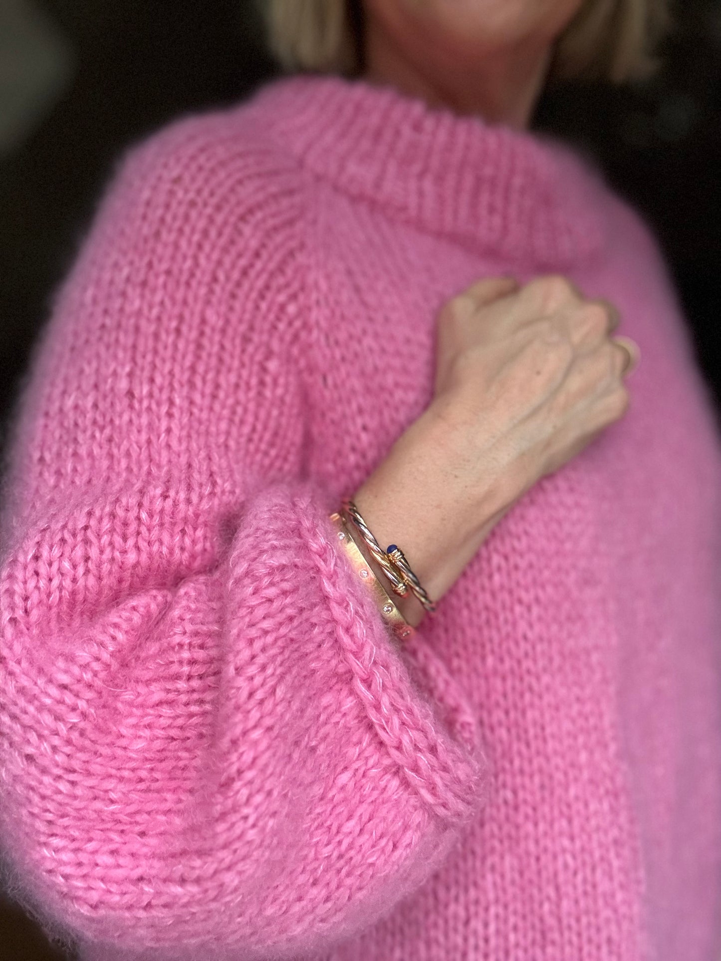 "Big Fluffy Sweater" knitting pattern