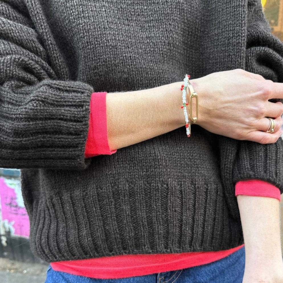 Hannah Sweater O-Neck von PetiteKnit- gedruckte Anleitung