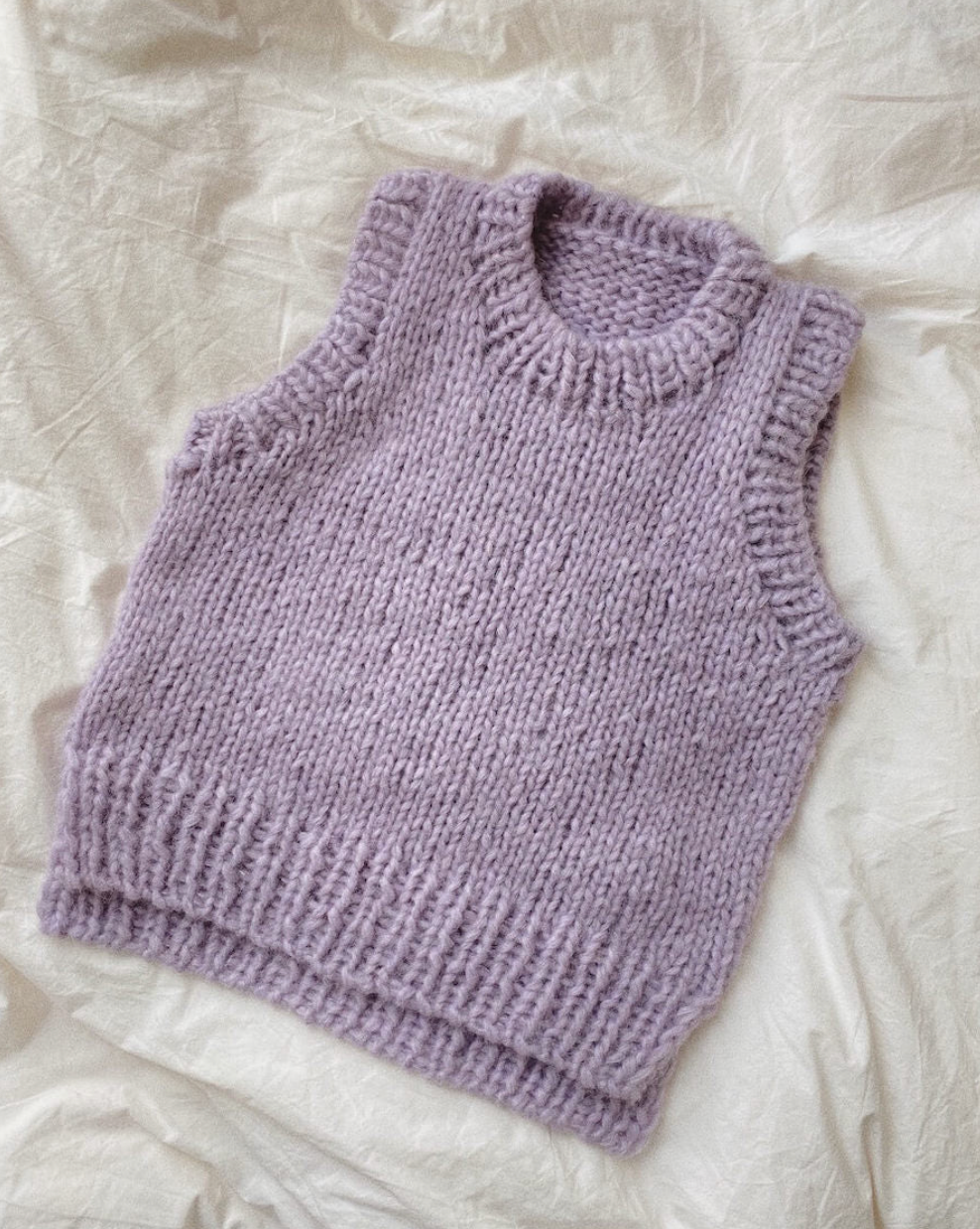 Pull de vacances Junior - Patron de tricot PetiteKnit