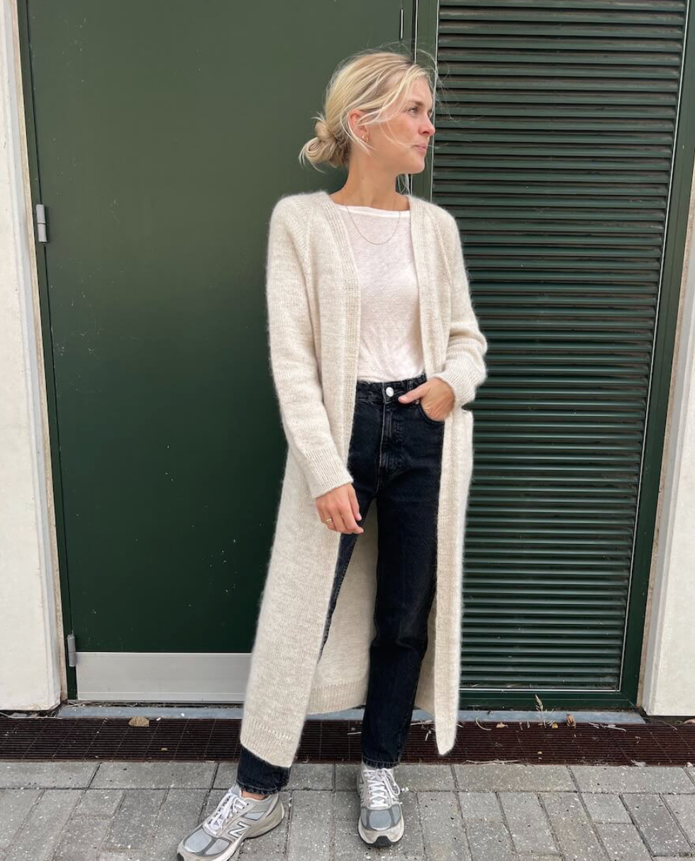 Kein Schnickschnack Strickjacke - PetiteKnit Strickanleitung