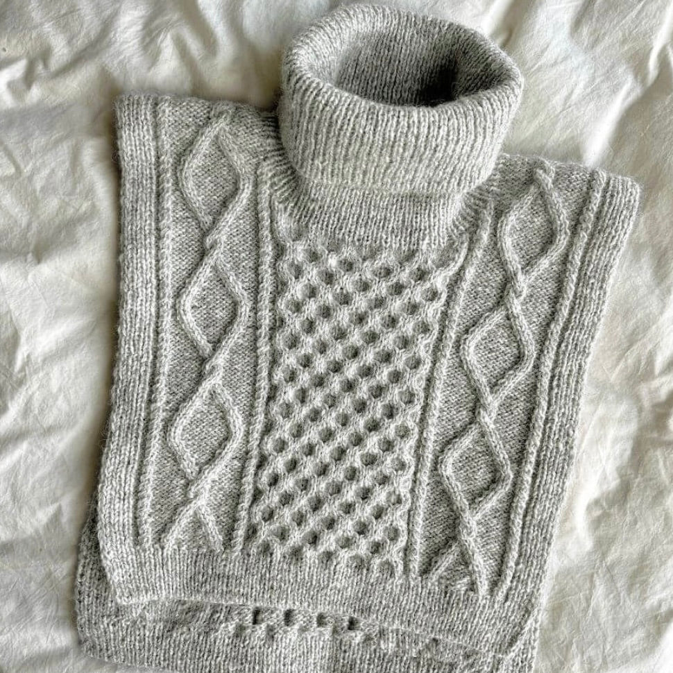 Dagmar Neck von PetiteKnit- gedruckte Anleitung