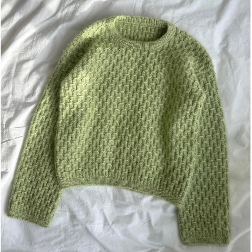 Jenny Blouse - Petiteknit Strickanleitung - Deutsch