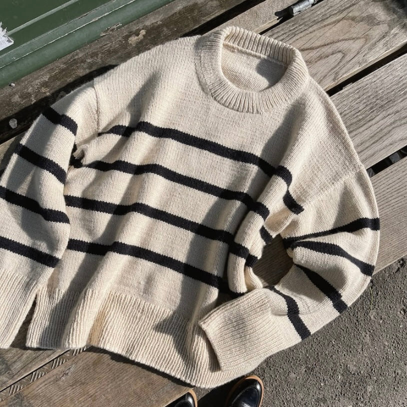 Marseille Sweater - Petiteknit Strickaleitung - Deutsch