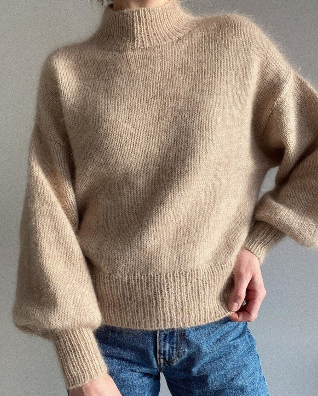 Ballonpullover - PetiteKnit Strickanleitung