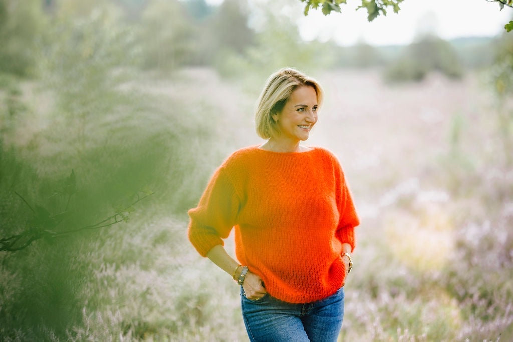 Modèle de tricot pour pull oversize Nitis - instructions améliorées