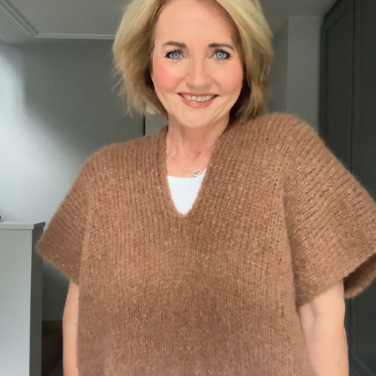 Strickanleitung Nitis Baby Lama-Slipover