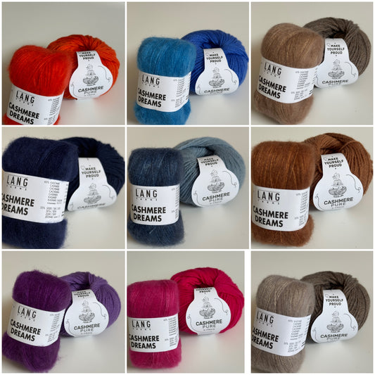 Kolding Strickpaket aus Cashmere Pure plus Cashmere Dreams