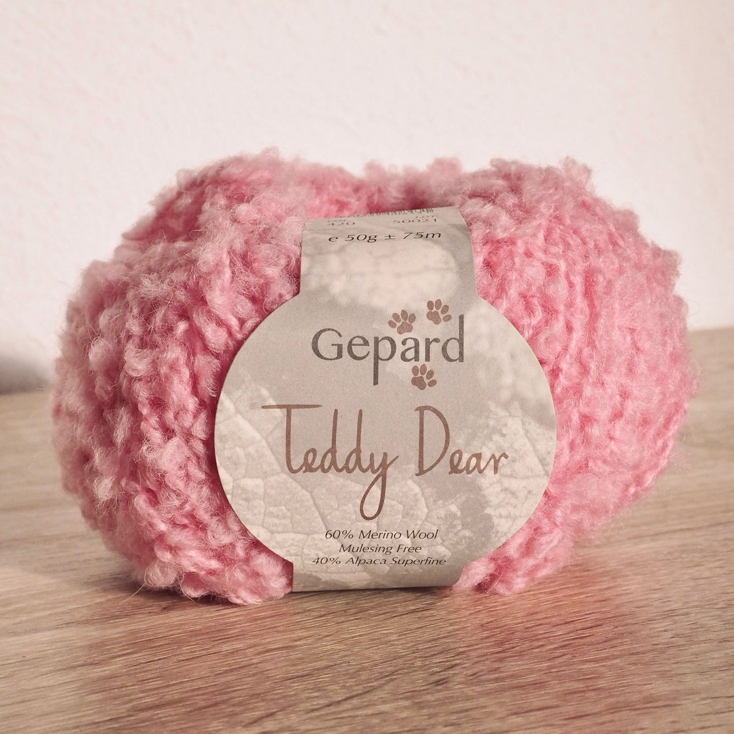 Teddy Dear Bouclégarn von Gepard Garn