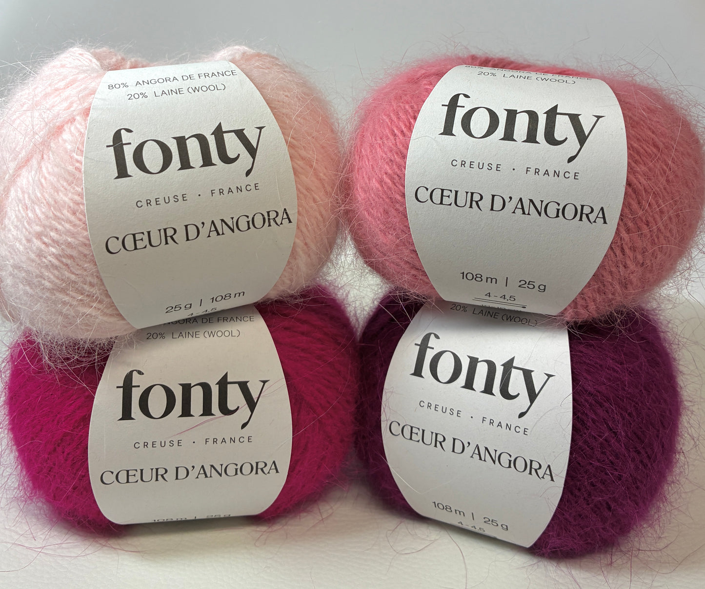 Police Angora « Coeur d'angora »
