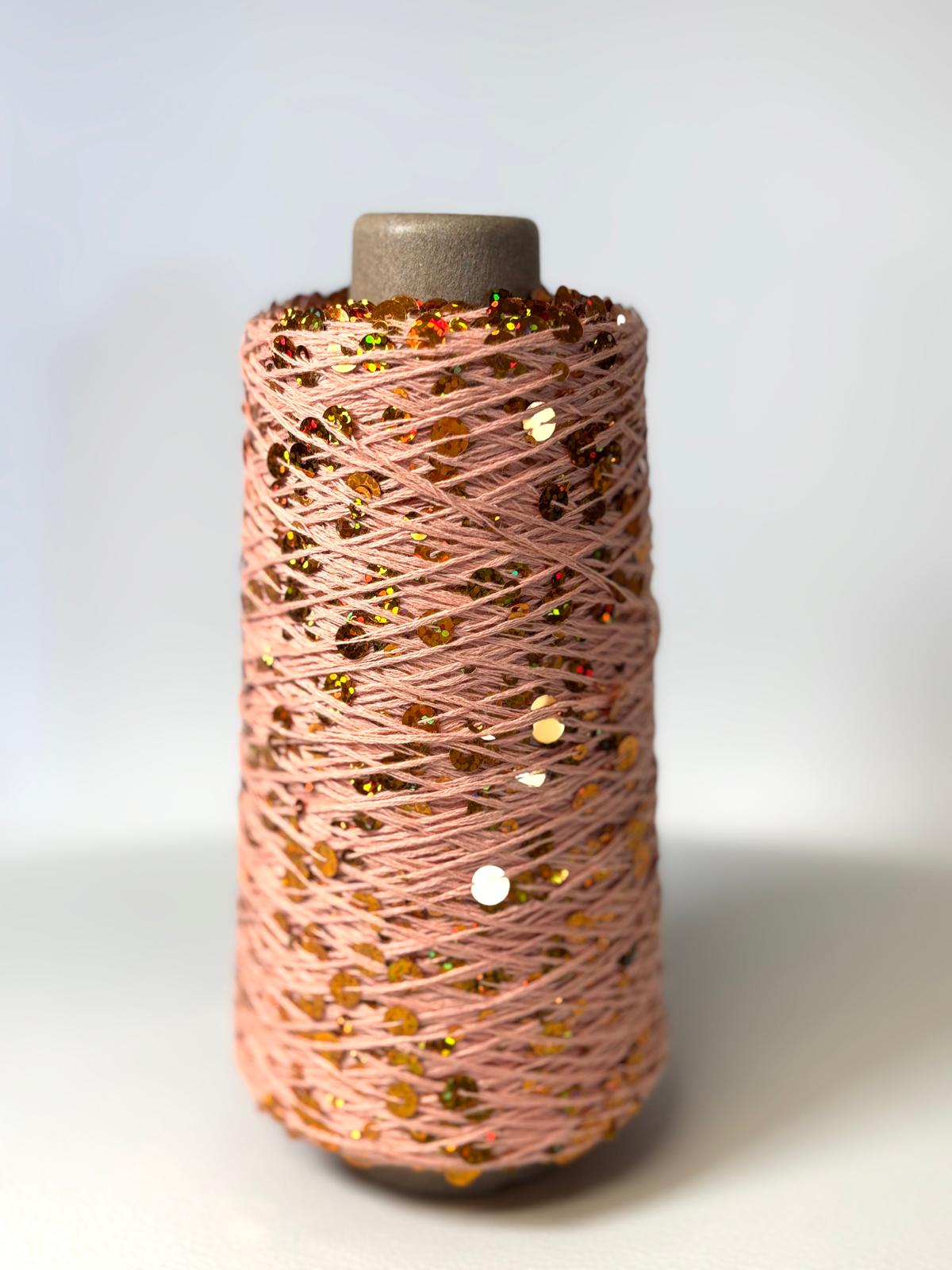 Paillettengarn 200g Kone