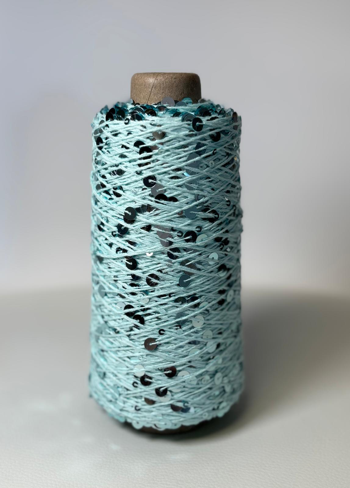 Paillettengarn 200g Kone