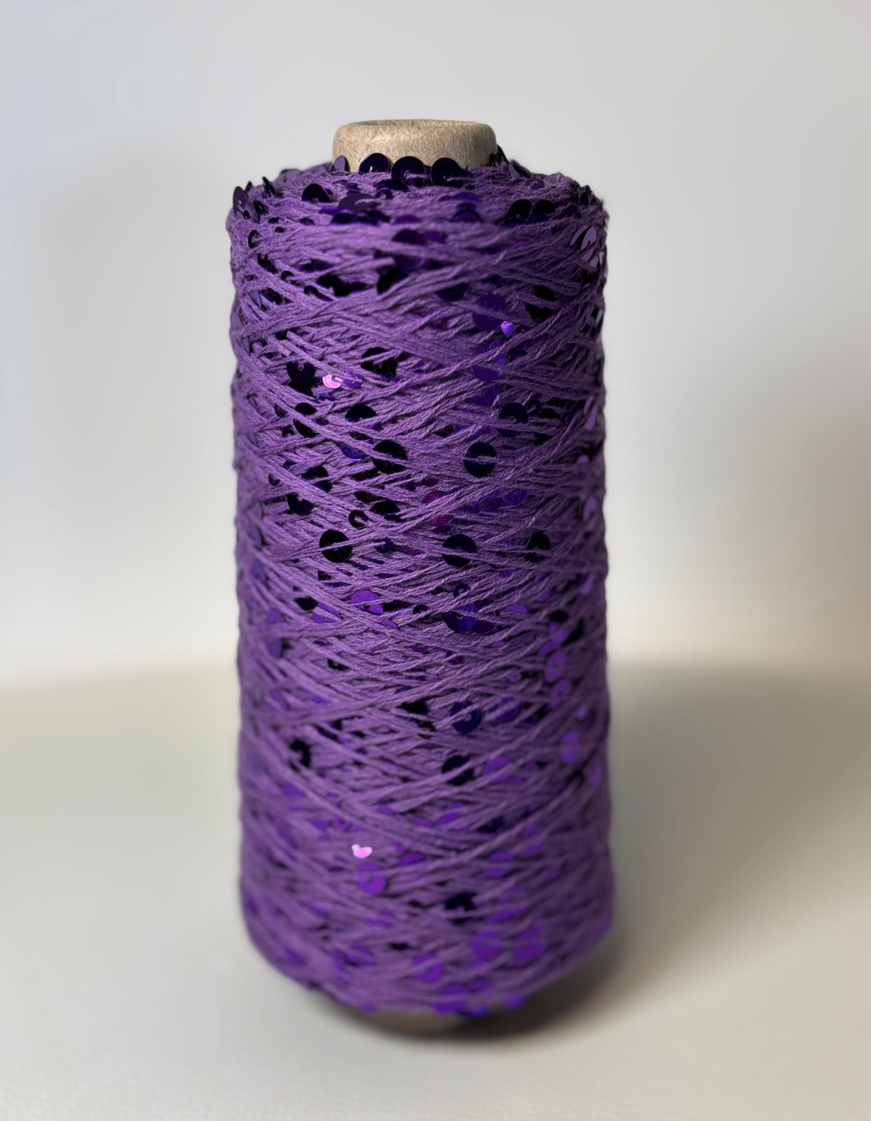 Paillettengarn 200g Kone