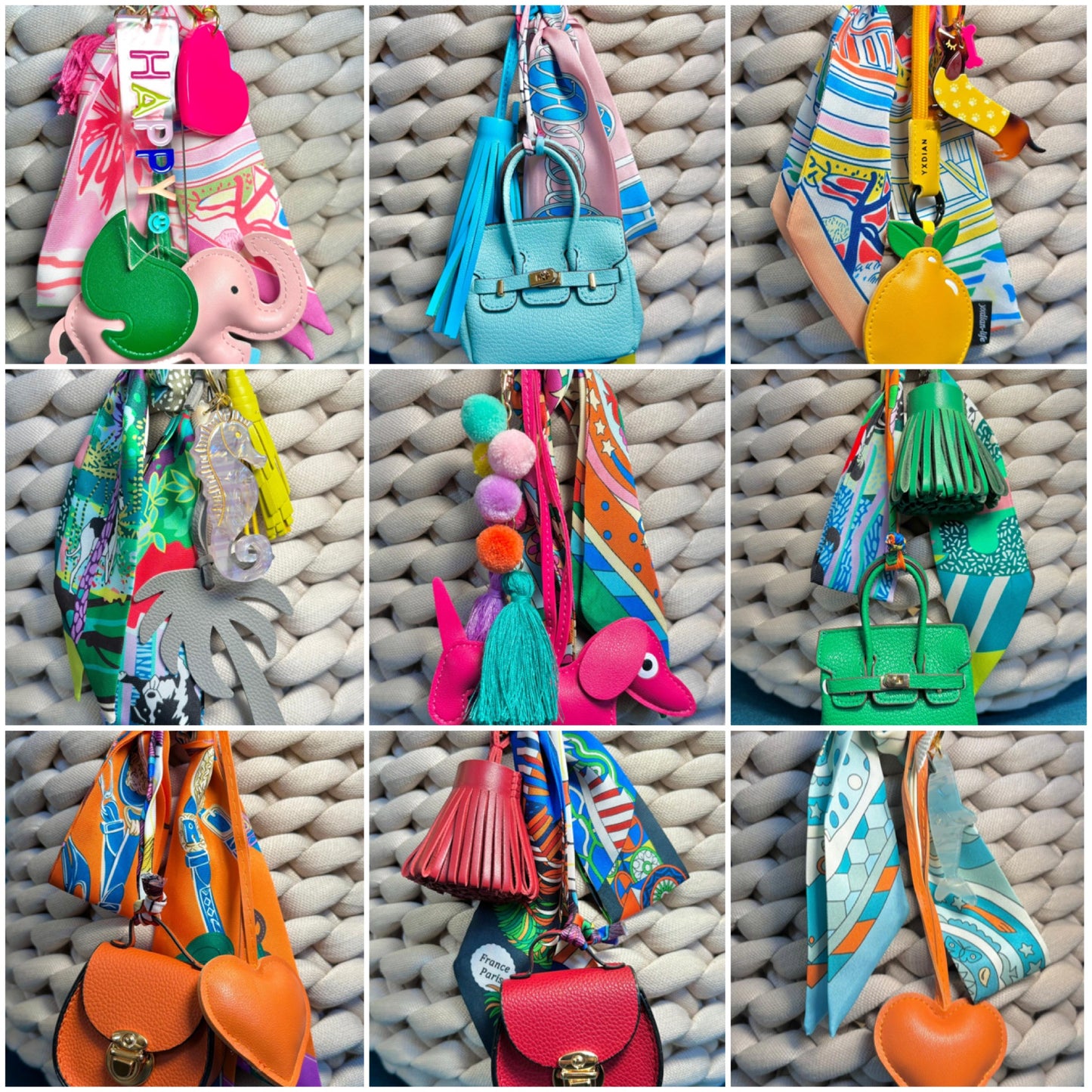 Taschen-Charms als Bundle