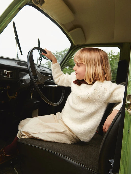 Pull Sweet Pea Junior - instructions de tricot Sandnes