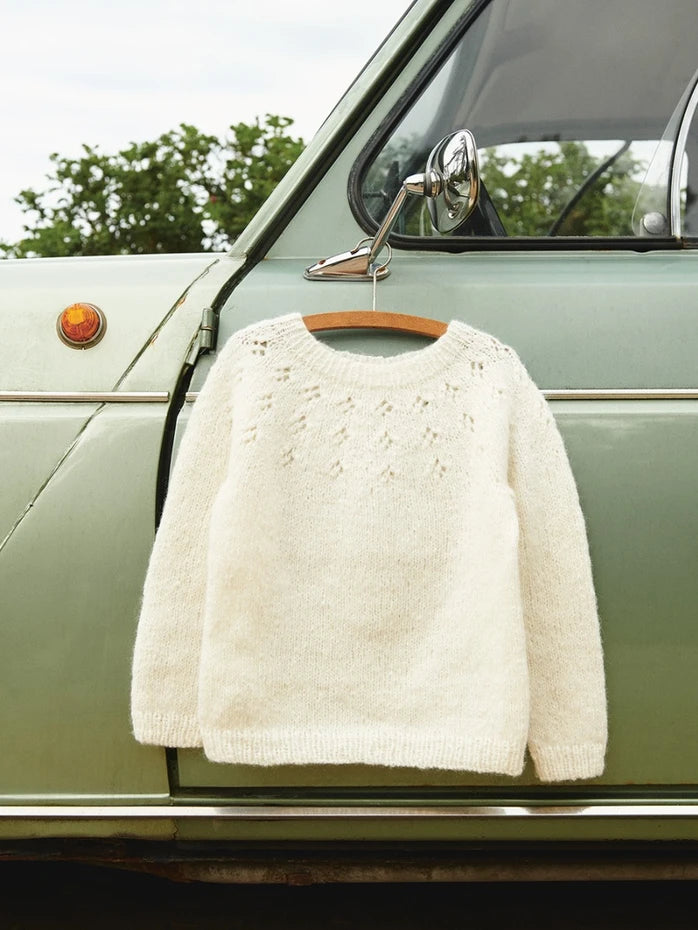 Sweet Pea Sweater Junior - Strickanleitung Sandnes