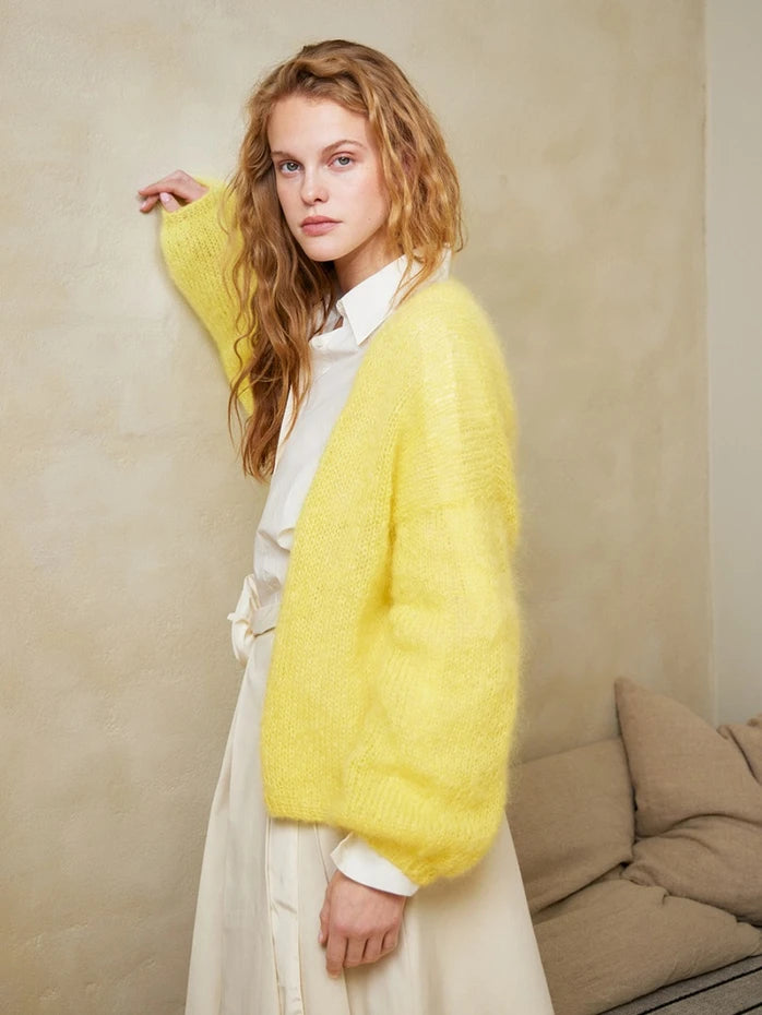 Facile Cardigan - Strickanleitung Sandnes