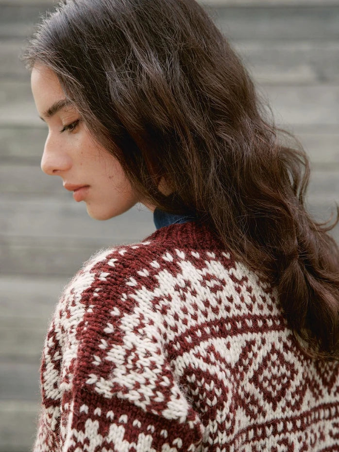 Marius Damenpullover - Strickanleitung Sandnes