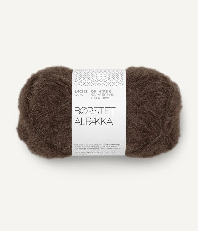 Børstet Alpakka von Sandnes Garn
