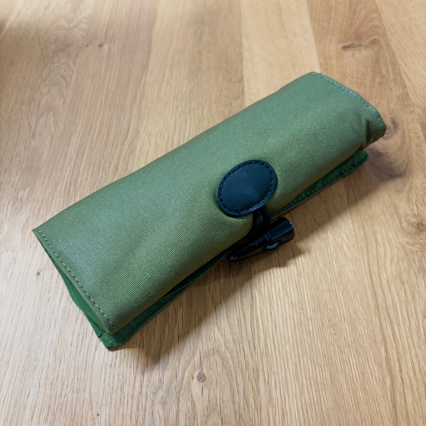 Addi Wrap Olive Wood Häkelnadel-Set