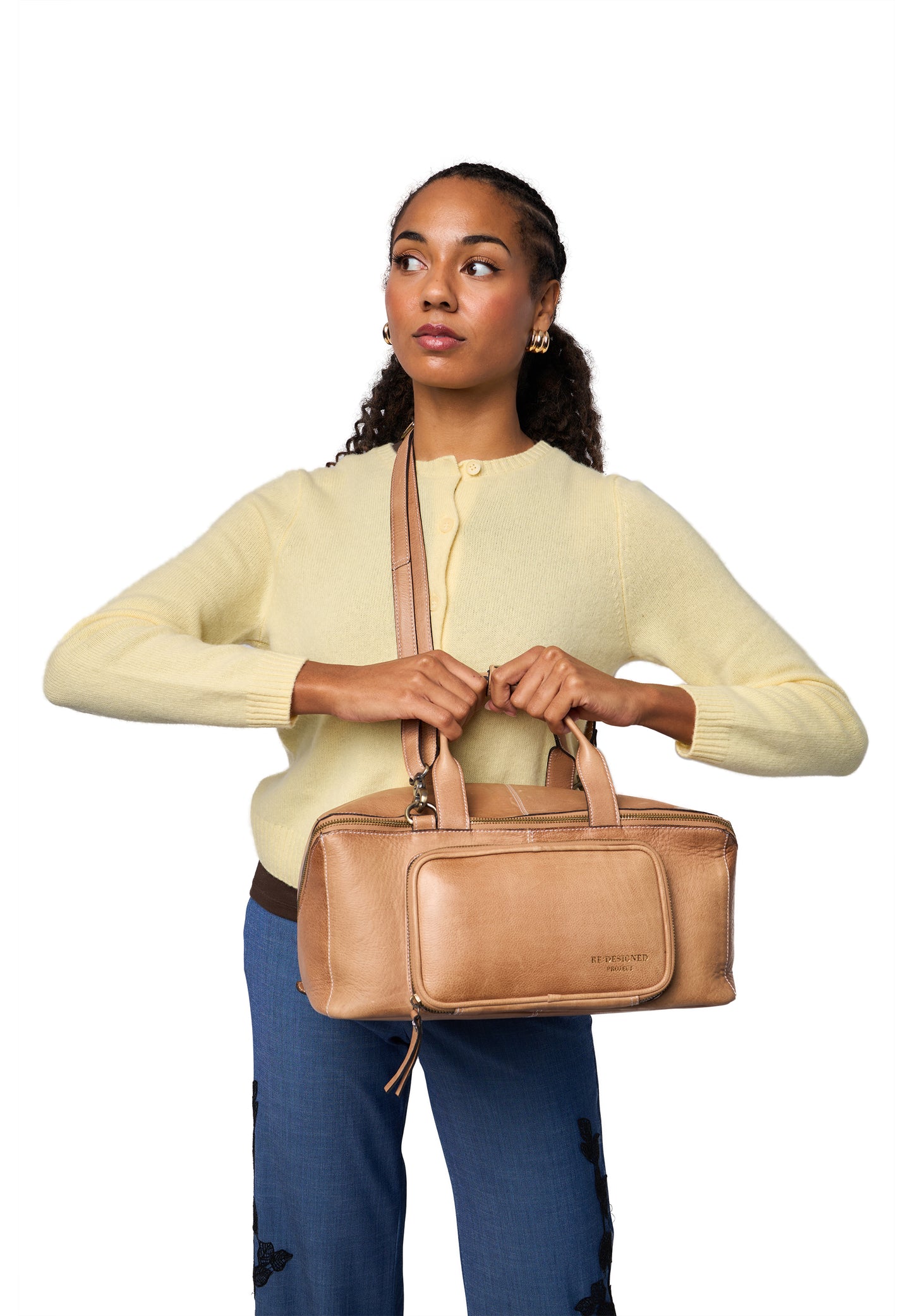 RE:Designed Project 105 Geräumige Projekttasche mit Außentasche und Schultergurt