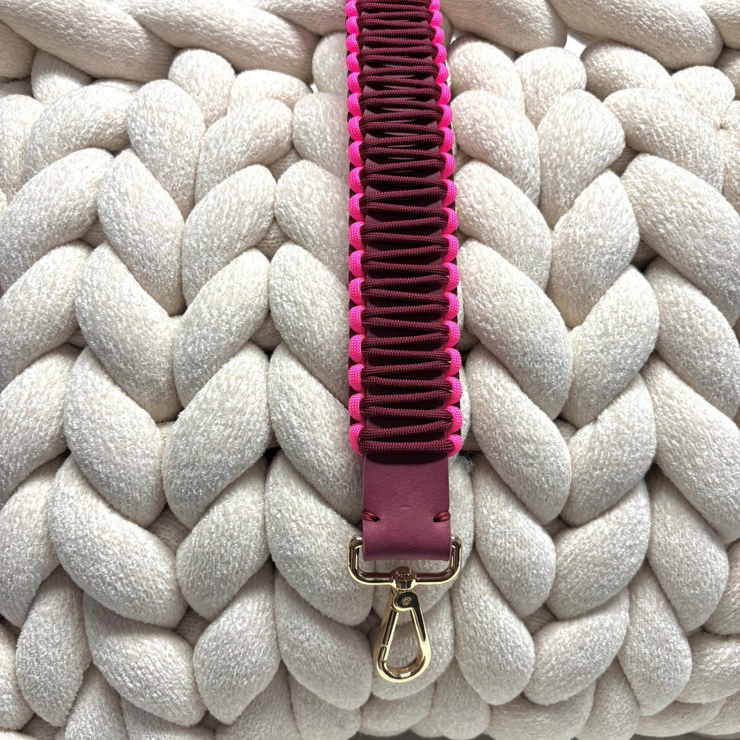 Ledergurt mit Paracord von Louisa & Zoe in vielen Farben