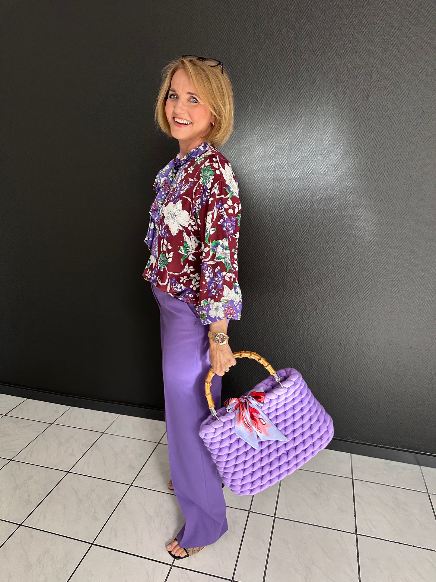 Chunky knit bag classic