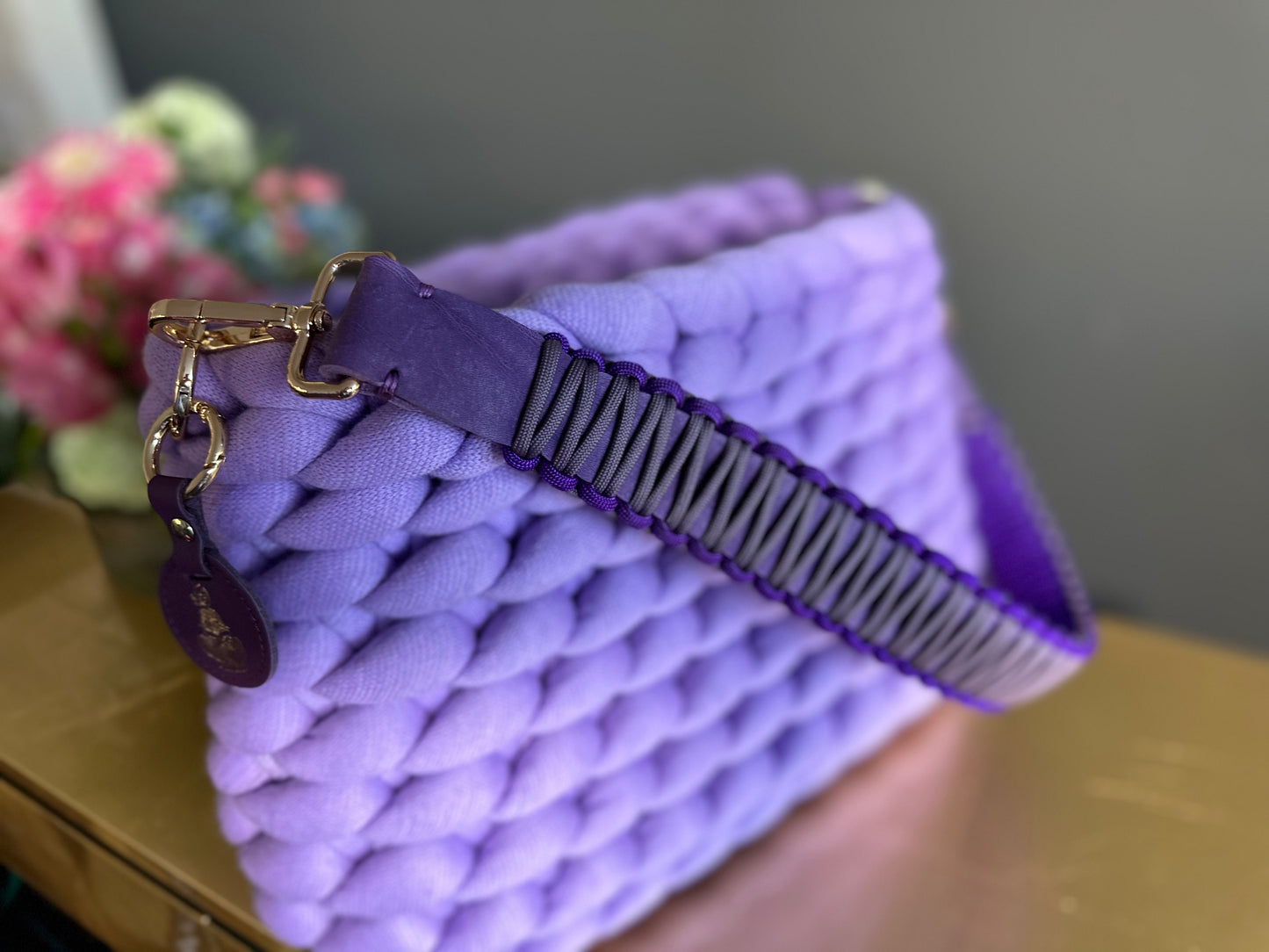 Lilas classique M avec bracelet Louisa & Zoe