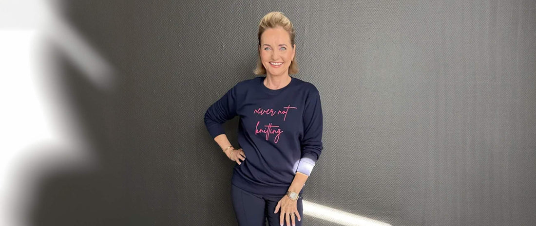 Unser Sweater „Never not knitting“