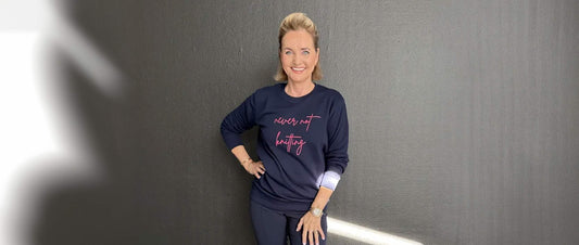 Unser Sweater „Never not knitting“