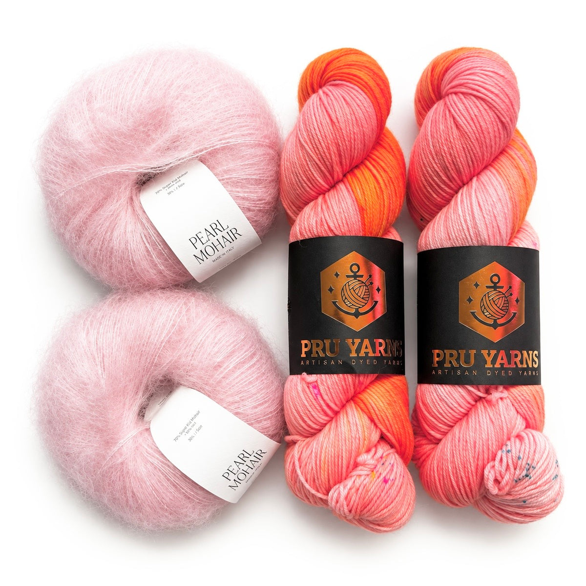 Soul-Pulli mit Rüschen - Strickpaket