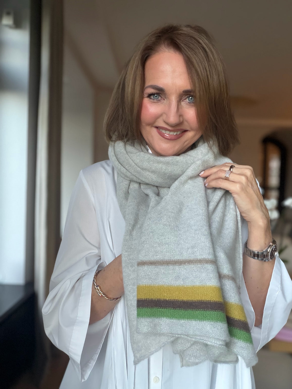 Cashmere Schal 100% Cardiff Cashmere von Mivi- Girls x Nitiknitti