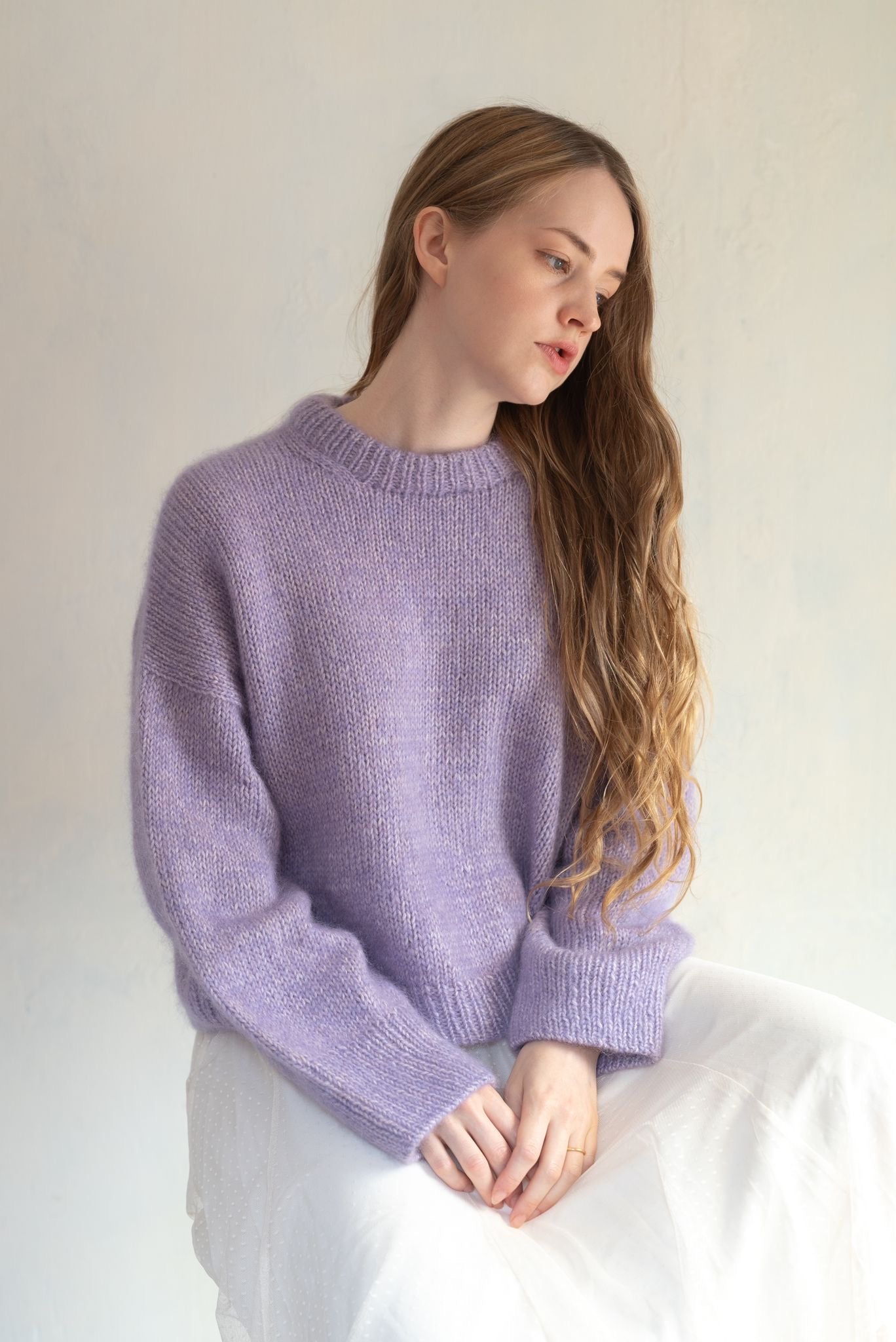 "Camille Jumper" von Majogarn als Strickpaket mit Anleitung