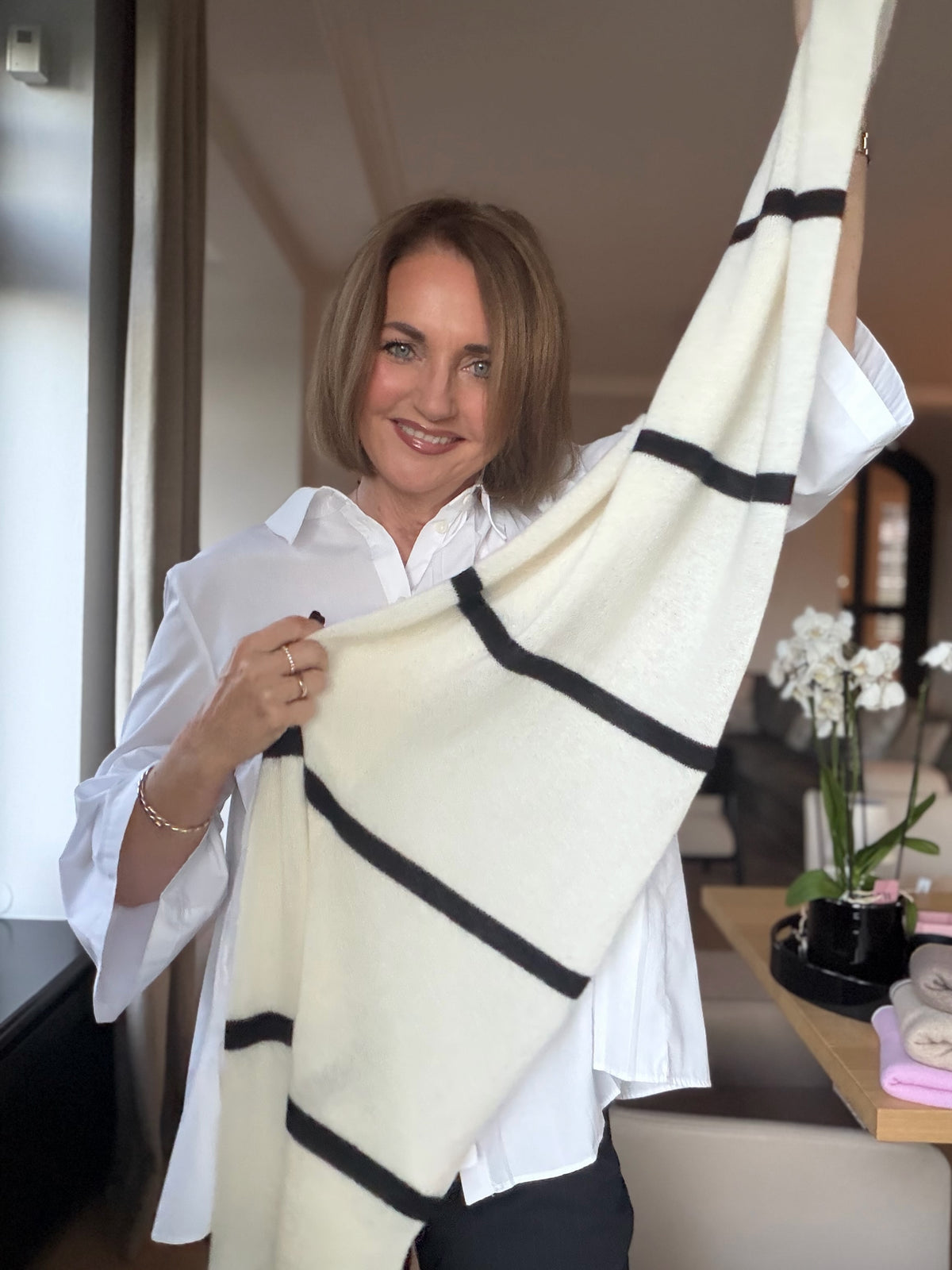 Cashmere Schal 100% Cardiff Cashmere von Mivi- Girls x Nitiknitti