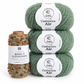 Konfetti-Schal aus Cashmere Air Srtrickpaket
