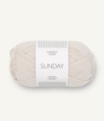 Sunday 100% Merinowolle von  Sandnes Garn