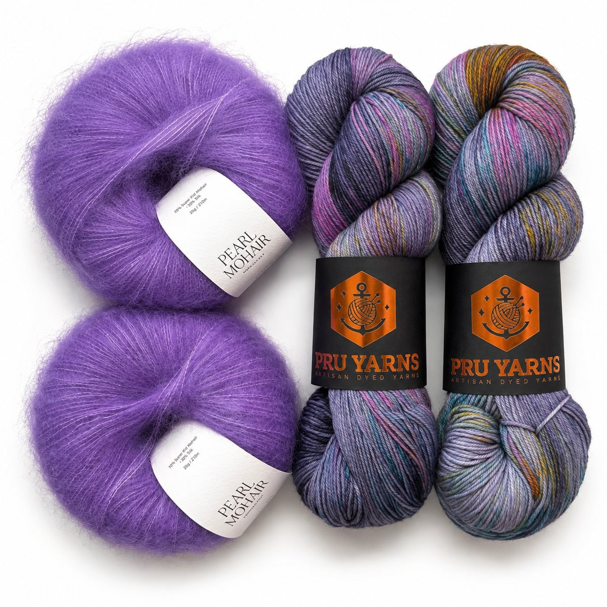 Soul-Pulli mit Rüschen - Strickpaket