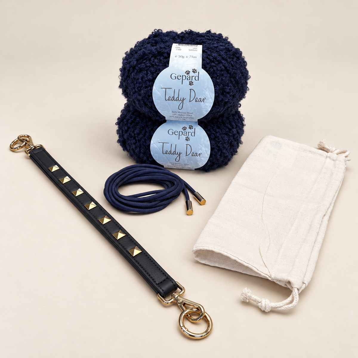 Teddy-Love-Bag Strickpaket