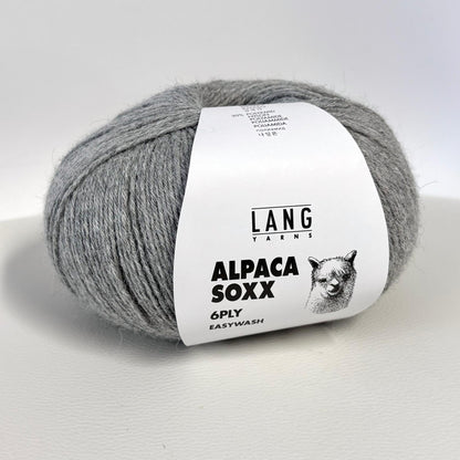 Alpaca Soxx 6-ply by Langyarns