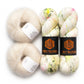 Soul-Pulli mit Rüschen - Strickpaket