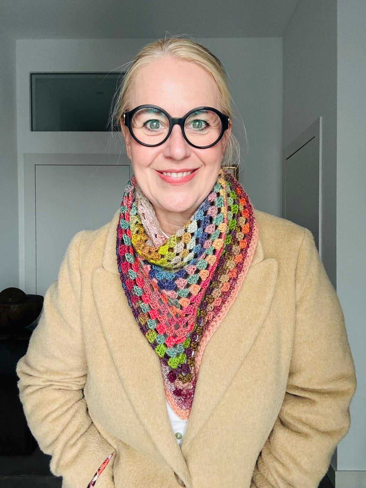 MfW Häkeltuch "Fainaa" - Garn inklusive Anleitung