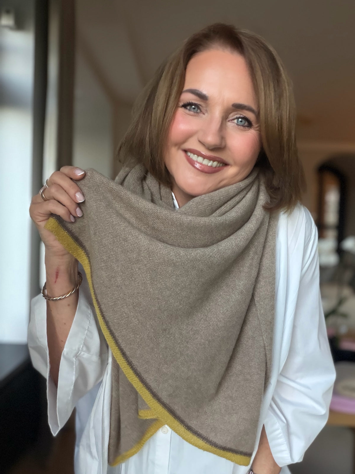 Cashmere Schal 100% Cardiff Cashmere von Mivi- Girls x Nitiknitti