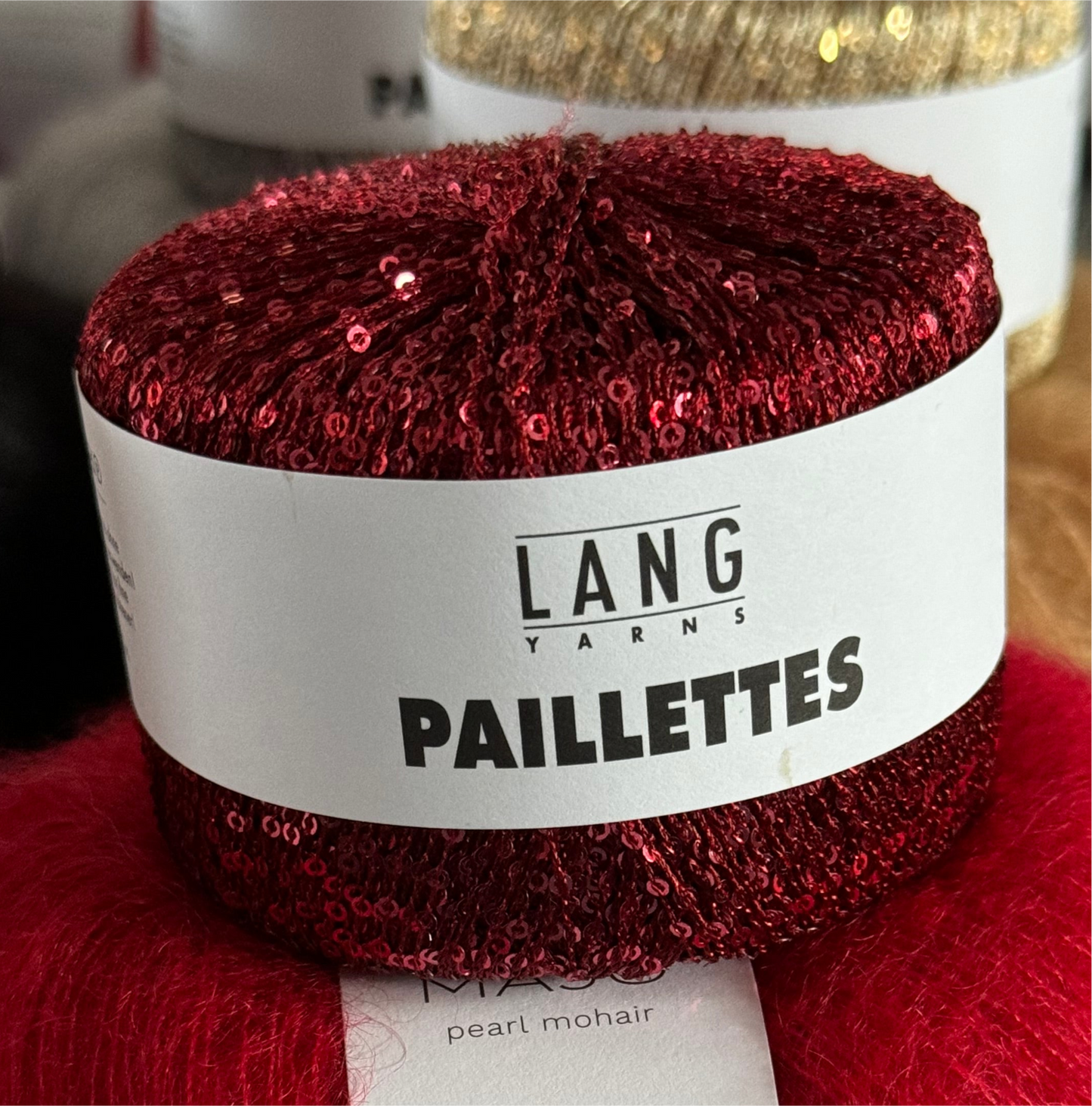 „Paillettes“ von Lang Yarns